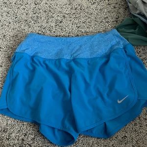 blue size xs nike shorts
